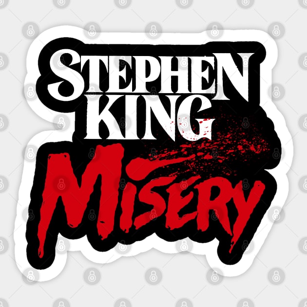 Misery - King First Edition Series Sticker by TheUnseenPeril